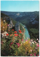 CP, 07, LES GORGES DE L'ARDECHE, Vue Du Belvédère De La Madeleine, Voyagé En 1969, Ed : Provence G.A.L - Vals Les Bains