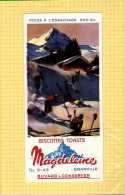 BUVARD : BISCOTTES Magdeleine  Ski - Biscottes