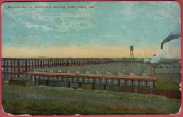 MAXWELL-BRISCOE AUTOMOBILE FACTORY , NEW CASTLE , INDIANA Near Indianapolis * Vintage Postcard * Car Auto - Indianapolis