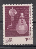 INDIA, 1979,  Centenary Of Electric Lamp,   MNH, (**) - Nuovi