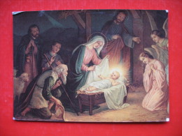 BIG POSTCARD:HOLY FAMILY-JESUS - Monumente