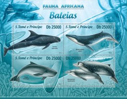 S. Tome&Principe. 2013 Whales. (202a) - Ballenas