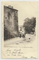 COUHE VERAC (86) - CPA - TOUR DE L´ENCEINTE DU CHATEAU - Couhe