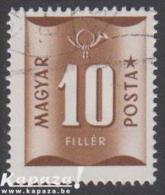 1951 - MAGYARORSZAG (HUNGARY) - Michel P194 [Postage Due] - Postage Due