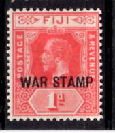 Fiji 1916 1p War Tax Issue #MR2 - Fiji (...-1970)