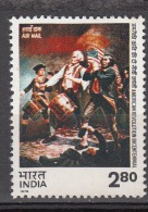 INDIA, 1976,  Bicentenary Of American Revolution, Inscription, AIR MAIL, MNH, (**) - Unused Stamps