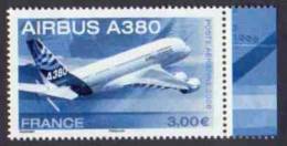 France N° PA  69 A ** Poste Aérienne - AIRBUS A 380 - Livré Avec Une Marge, Timbre Du Mini Feuillet - 1960-.... Nuovi