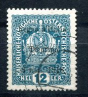 1746 - ITALIEN, Bes. 1.WK, Trentino 5, Gestempelt - ITALY, Occ. WW1, Trentino, Used Stamp - Trente
