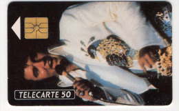 Télécarte  Chanteur  ELVIS  PRESLEY,  En 399, 50 U, 15 000  Ex   07/92, Côte  30 € - Phonecards: Private Use