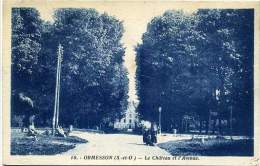 94 ORMESSON ++ Le Château Et L'Avenue ++ - Ormesson Sur Marne