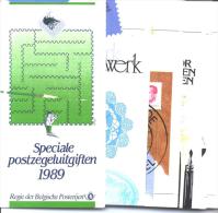 1989 -  Alle Postfolders Van Het Jaar (NL)  1 - 16 - Folletos De La Oficina De Correos