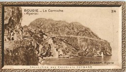 CHOCOLAT SUCHARD : IMAGE N° 24 . BOUGIE . LA CORNICHE . ALGERIE . - Suchard