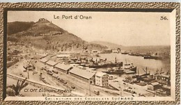 CHOCOLAT SUCHARD : IMAGE N° 36 . LE PORT D'ORAN . ALGERIE . - Suchard