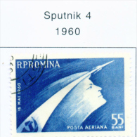 ROMANIA - 1960  Air Soviet Rocket Launch Used As Scan - Neufs