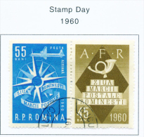 ROMANIA - 1960  Air Stamp Day Used As Scan - Neufs