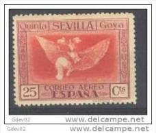 ES522-LA271TA.España Spain.Espagne ALEGORIAS  DE GOYA 1930 (Ed 522*) Con Clarnela  MUY BONITO - Neufs