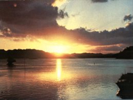 (101) Fidji - Fiji Sunrise Over Ocean - Figi