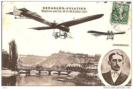 BESANCON AVIATION MEETING DU 14-15-16 JUILLET 1911,A VOIR !! ,PORTRAIT REF 13010 - Fliegertreffen