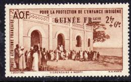 Guinée Française  P.A.  N° 7  XX  Protection De L´enfance Indigène : 2 F + 6 F. Brun Sans Charnière, TB - Neufs