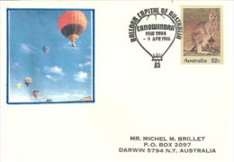 AUSTRALIE. Canowindra International Balloon Challenge. Balloon Capital. Postal Stationery / Entier Postral - Marcophilie