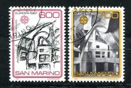 1773 - SAN MARINO - Mi-Nr. 1354-1355 (Europa-CEPT) Gestempelt - Used Set - Used Stamps