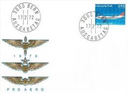 LETTRE FDC OBLITERE 1er/J.17.2.1972. BERN. C/.S.B.K. Nr:F47. Y&TELLIER Nr:47. MICHEL Nr:968. - Other & Unclassified