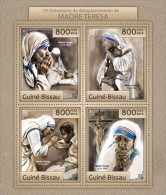 Guinea Bissau. 2012 15th Memorial Mother Teresa. (815a) - Moeder Teresa