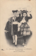 58 GUERIGNY  SOUVENIR DE LA CAVALCADE DE GUERIGNY 16 AVRIL 1906- DANSEURS ESPAGNOLS - Guerigny