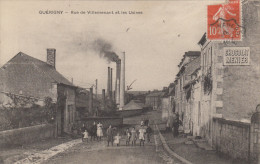 58 GUERIGNY  RUE DE VILLEMENANT ET LES USINES - Guerigny