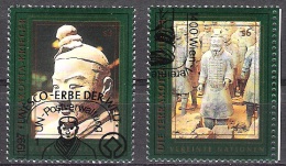 UNO Wien 1997 MiNr.238-239 O Gest.25 Jahre Konvention Kultur Und Naturerbe Der Menschheit ( 804 ) - Used Stamps