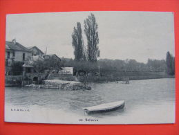 CPA Bellevue (Suisse) - Vue Quai, Barque, Port ... - Bellevue