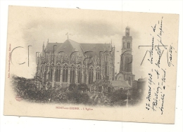 Nort-sur-Erdre (44) : L'église  En 1903. - Nort Sur Erdre