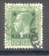 Neuseeland New Zealand 1915 - Michel Nr. 147 O - Gebraucht