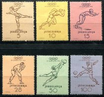 1813 - JUGOSLAWIEN - Mi.Nr. 698-703, Postfrisch (Olympia) - YUGOSLAVIA, Mnh Set OLYMPICS - Nuovi