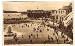 "Plymouth - The Bathing Pool & Pier" - Plymouth