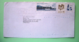 Sweden 1985 Cover To England - Ship - Impossible Object - Fruit - Briefe U. Dokumente