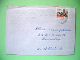 Sweden 1986 Cover To Holland - Nordic Cooperation - Sister Towns Esklistuna - Lettres & Documents