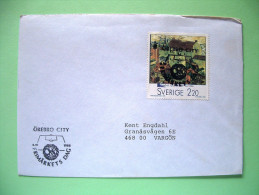 Sweden 1988 Cover From Orebro - Painting - Lettres & Documents