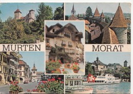 Delcampe - ZS49580 Murten Morat   Ship Bateaux    2 Scans - Hausboote