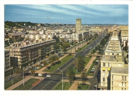 Cp, 76, Le Havre, Avenue Foch Et L'Hôtel De Ville - Cap De La Hève