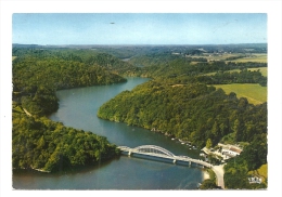 Cp, 87, Vue Du Ciel, Le Pont Du Dognon, Construit Sur Le Taurion, Voyagée 1974 - Other & Unclassified