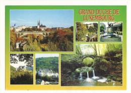 Cp, Grand Duché Du Luxembourg, Multi-Vues, écrite 2004 - Andere & Zonder Classificatie