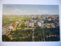 Saxony: Radeberg Panorama General View 1910s Damaged In The Middle See Scan - Radeberg