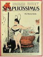 Zeitschrift Simplicissimus 28.3. 1964  -  Die Bunny-Welle  -  Kleiner Grenzverkehr - Von Rom Zurück - Autres & Non Classés