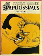 Zeitschrift Simplicissimus 25.4. 1964  -  Zahn Um Zahn  -  Der Verbeulte Globus  -  Analoges Menetekel - Otros & Sin Clasificación