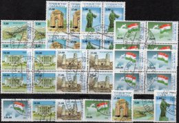 Unabhängigkeit 1993 Von Tadschikistan 15/21 Plus 7xVB O 30€ Natur/Denkmal Oper Festung Flagge Map Bloc Flag Sheet Bf GUS - Tayikistán