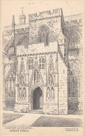 C1930 EXETER CATHEDRAL - NORTH PORCH - PUB. WORTH & CO - Exeter