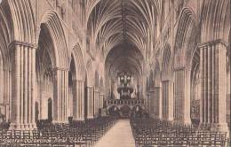 C1930 EXETER CATHEDRAL - NAVE EAST - Exeter