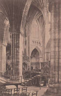 C1930 EXETER CATHEDRAL - ACROSS THE NAVE - WORTH´S SERIES - Exeter