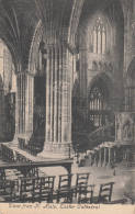 C1930 EXETER CATHEDRAL - VIEW FROM NORTH´S AISLE- WORTH´S SERIES - Exeter